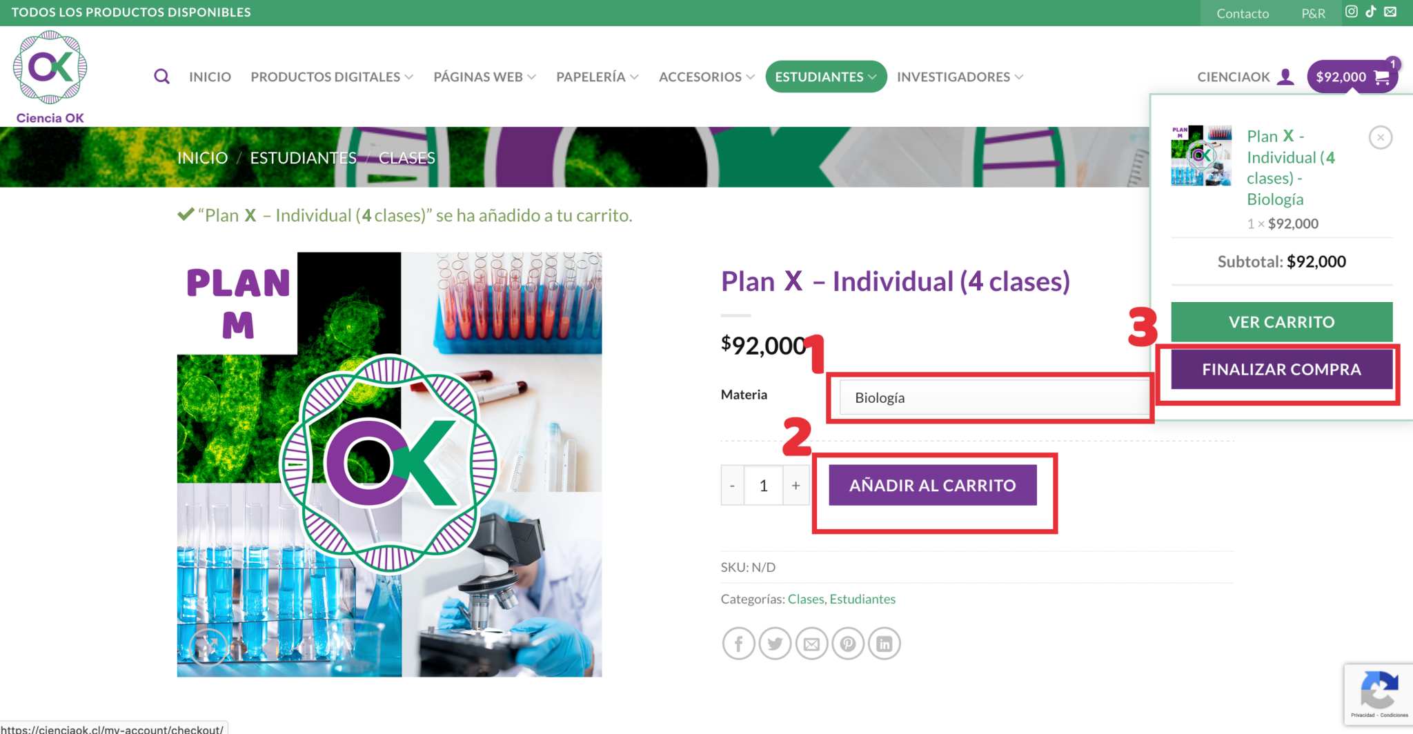 clases online skype google meet ciencia personalizadas particulares grupales individual universitarios media educación bioquímica biología fisiología