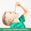 experimento polimeros creando gusanitos cumpleaños científico ciencia para niños adolescentes 4 a 12 años actividades infantiles didáctico química gusanos alginato de sodio cloruro de calcio taller