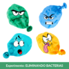 experimento eliminando bacterias bichos cumpleaños científico ciencia para niños adolescentes 4 a 12 años actividades infantiles didáctico biologia microbiologia salud taller