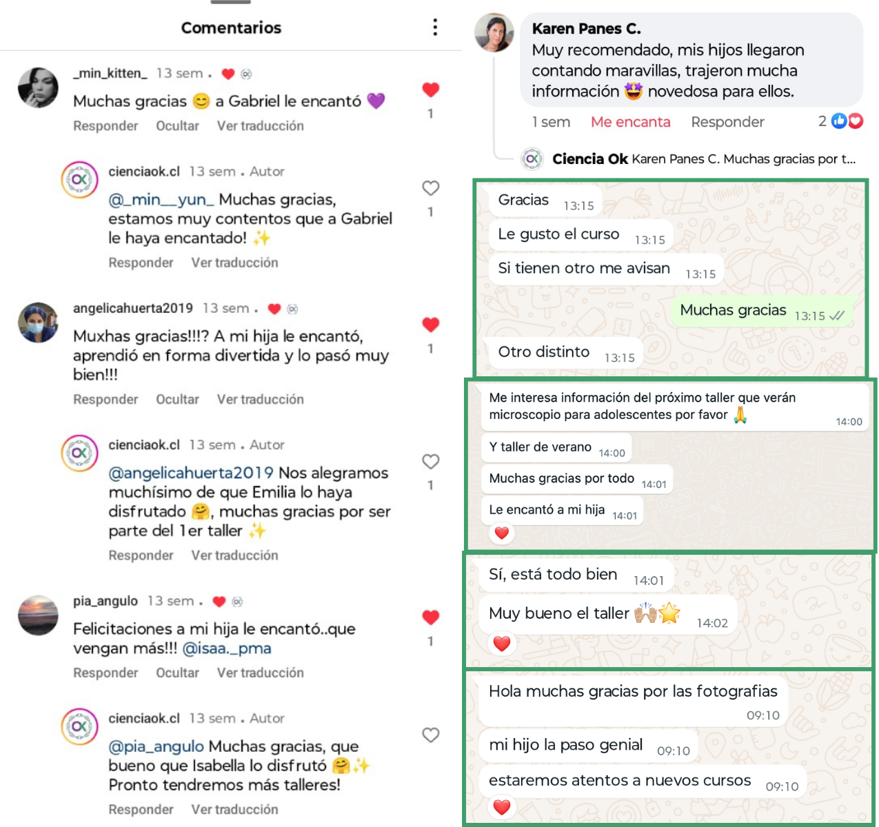 experiencias taller cientifico por 1 día v2 version 2 comentarios panorama para vacaciones de invierno adolescentes niños verano taller minicientificos en accion ciencia ok navidad