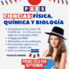 promo paes de ciencias 2025 2026 verano invierno biología física química paes 2025 paes 2026 curso paes barato economico grabaciones de clases medicina biologia bioquimica enfermeria ingenieria septiembre fiestas patrias chile